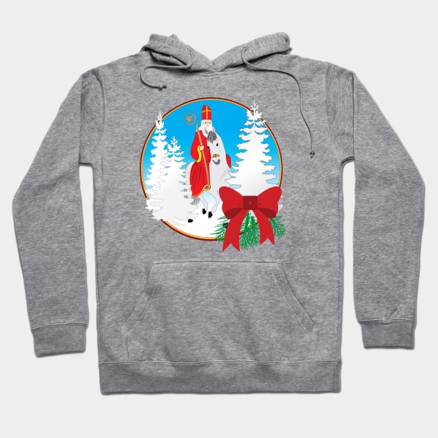 St Nicholas Hoodie by DickinsonDesign